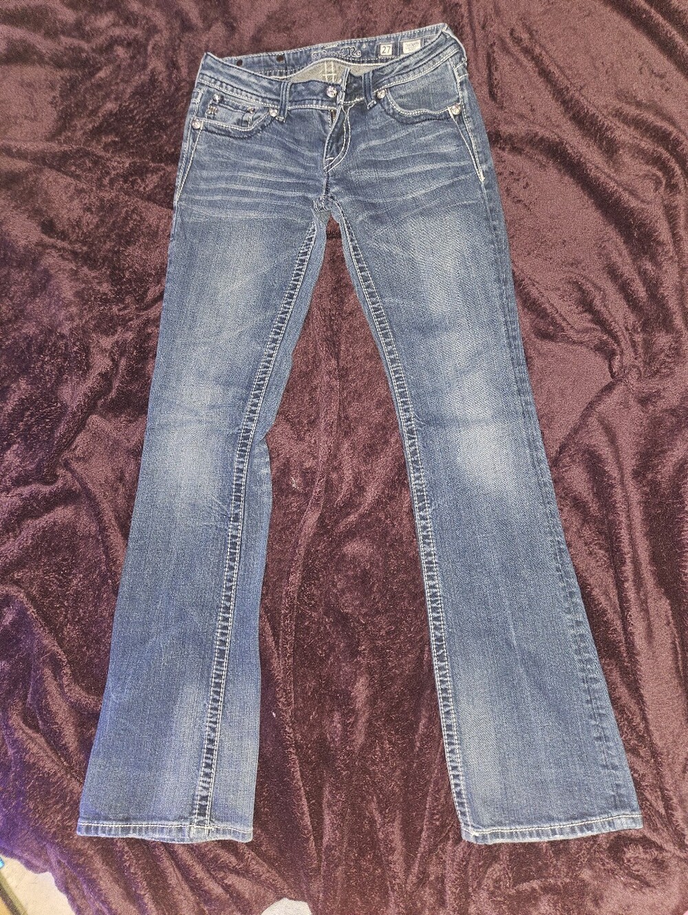 Miss Me Blue Flare Jeans